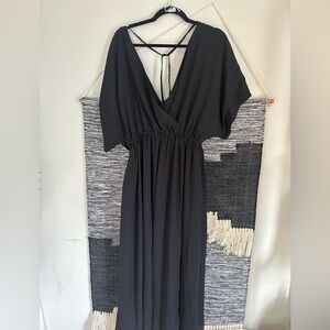 ModCloth black jumpsuit size large